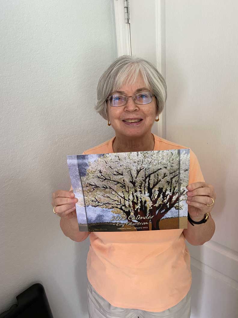 Evy-Okerstrom--front-of-calendar-Karl-picture