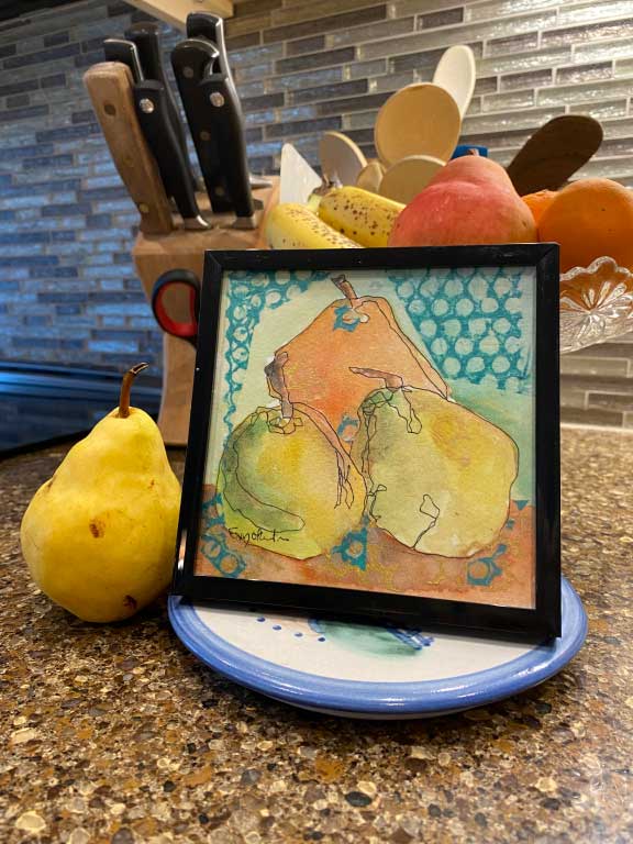 Evy-Okerstrom-Small-Pictures-Pears--mix-media-IMG-3965
