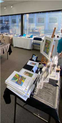 Evy-Okerstrom-view-of-my-table-at-Hub-Spring-Sale-2023