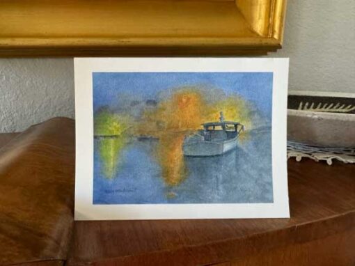 Boat at Night