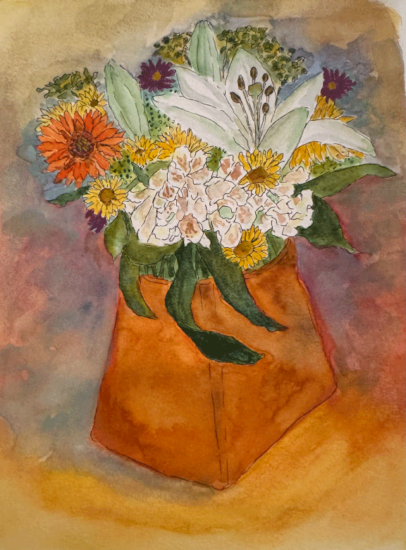 Evy-July-2025-Blog-picture-Flowers-in-Orange-Vase